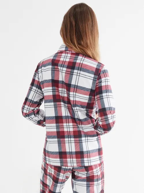 Camisa estampada de cuadros - Gisela