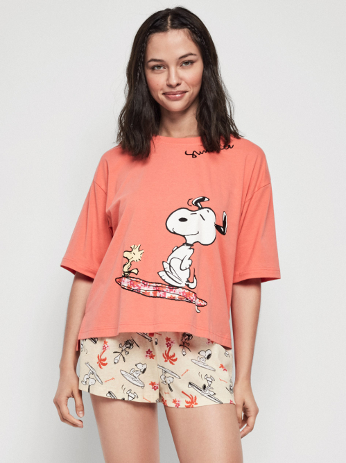 Pijama corto de Snoopy | Gisela