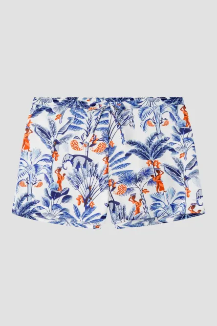 Pantalón corto estampado floral - Gisela