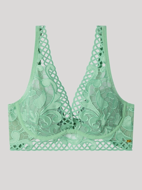 Sujetador bralette efecto push up guipur - Gisela